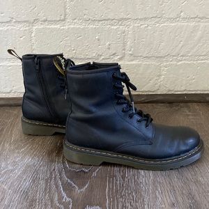 Doc marten black combat boots